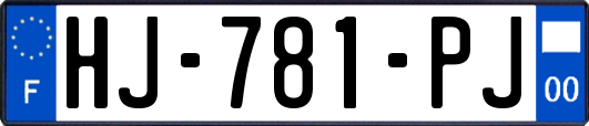 HJ-781-PJ