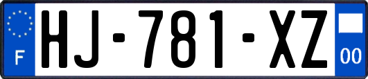HJ-781-XZ