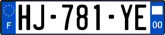 HJ-781-YE