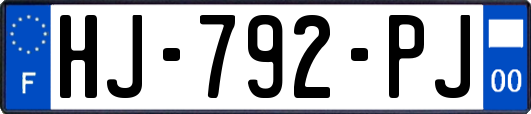HJ-792-PJ