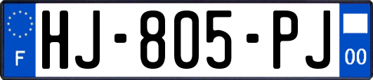 HJ-805-PJ