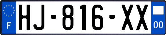 HJ-816-XX