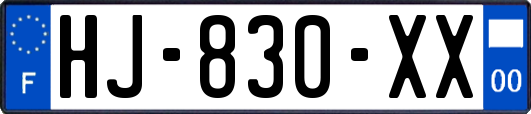HJ-830-XX