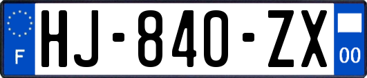 HJ-840-ZX