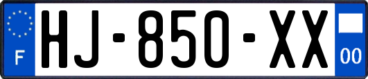 HJ-850-XX