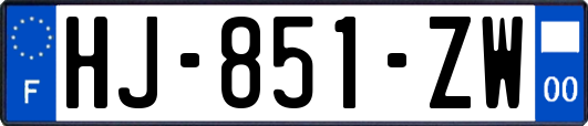 HJ-851-ZW