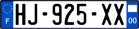 HJ-925-XX