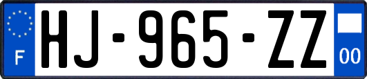 HJ-965-ZZ