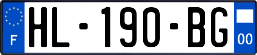 HL-190-BG