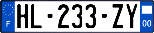 HL-233-ZY
