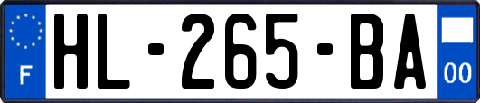 HL-265-BA