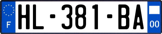 HL-381-BA