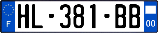 HL-381-BB