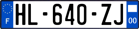 HL-640-ZJ