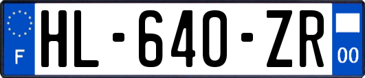 HL-640-ZR