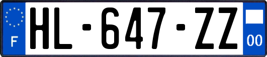 HL-647-ZZ
