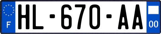 HL-670-AA