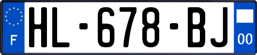HL-678-BJ