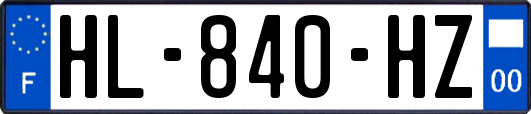 HL-840-HZ