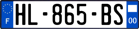 HL-865-BS