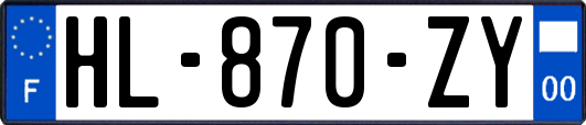 HL-870-ZY