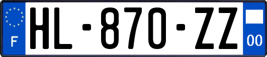 HL-870-ZZ