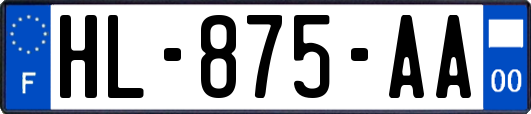 HL-875-AA