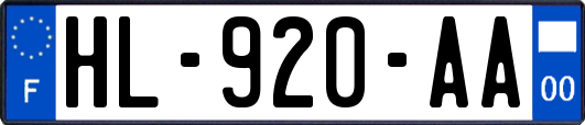HL-920-AA