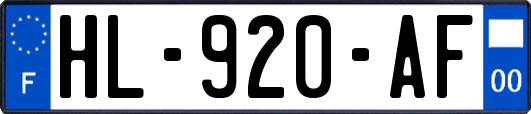 HL-920-AF