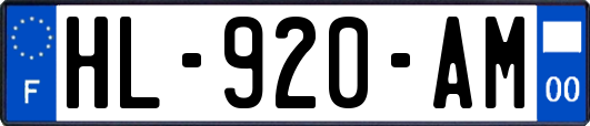 HL-920-AM