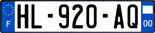 HL-920-AQ