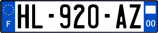 HL-920-AZ