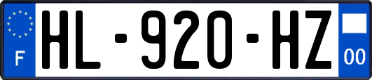 HL-920-HZ
