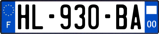 HL-930-BA