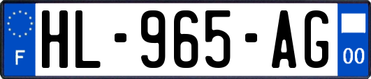HL-965-AG