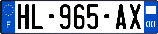 HL-965-AX