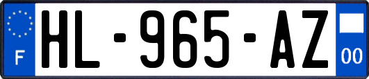 HL-965-AZ