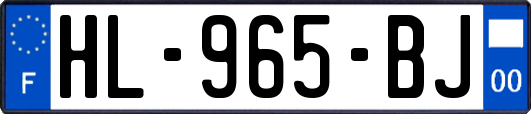 HL-965-BJ