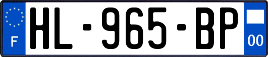 HL-965-BP