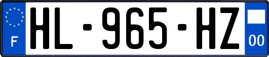 HL-965-HZ