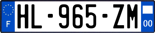 HL-965-ZM