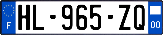 HL-965-ZQ
