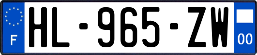 HL-965-ZW