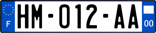 HM-012-AA