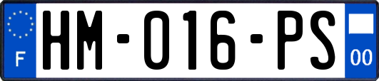 HM-016-PS
