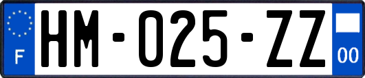 HM-025-ZZ