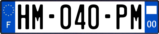 HM-040-PM