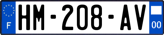 HM-208-AV