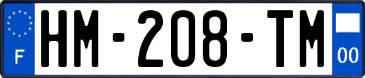 HM-208-TM