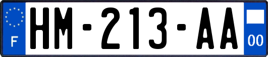 HM-213-AA